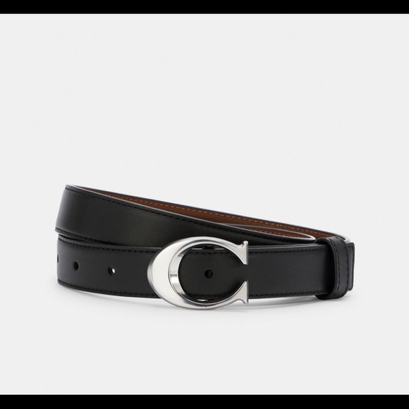 Coach Accessories Brand New Coach Signature Buckle Belt 25mm W Made